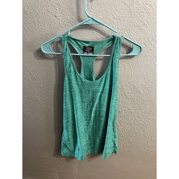 Joia Women's‎ Racerback Tank Top Size Medium Green - Picture 2 of 6